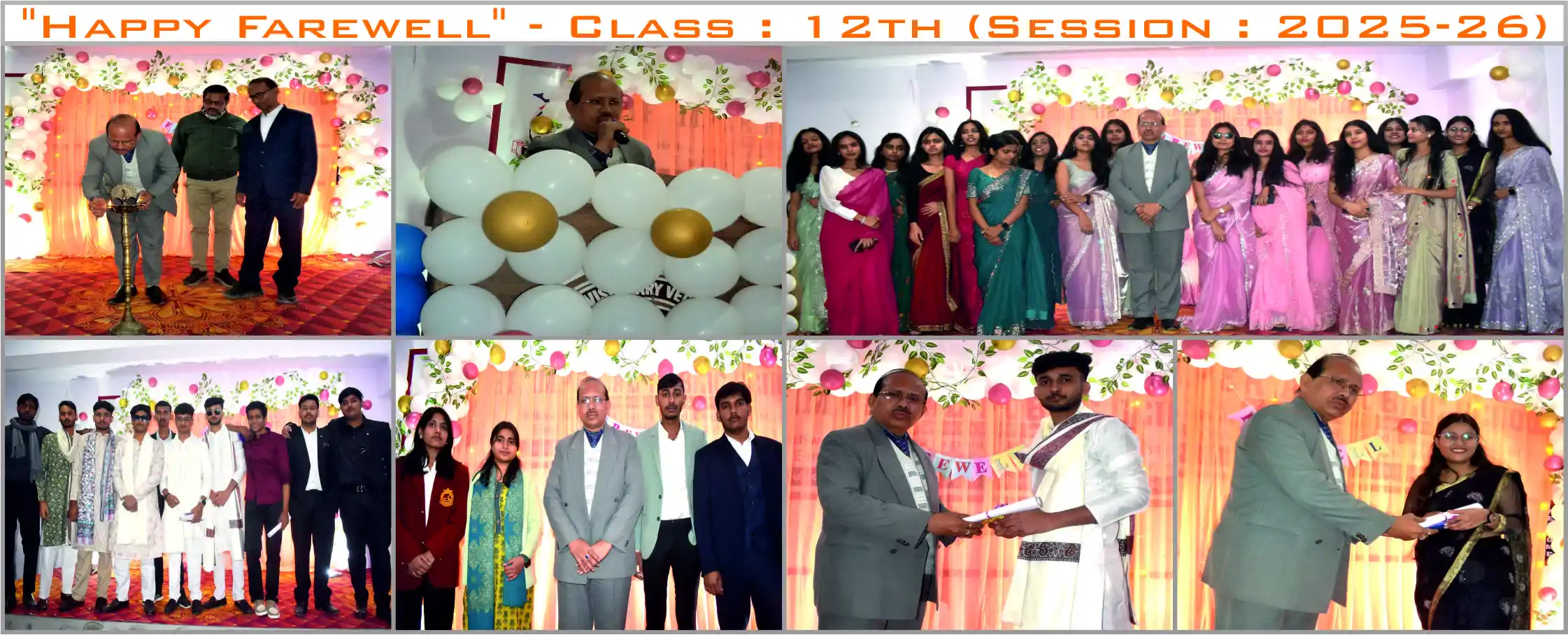 "Happy Farewell" - Class : 12th (Session : 2025-26)