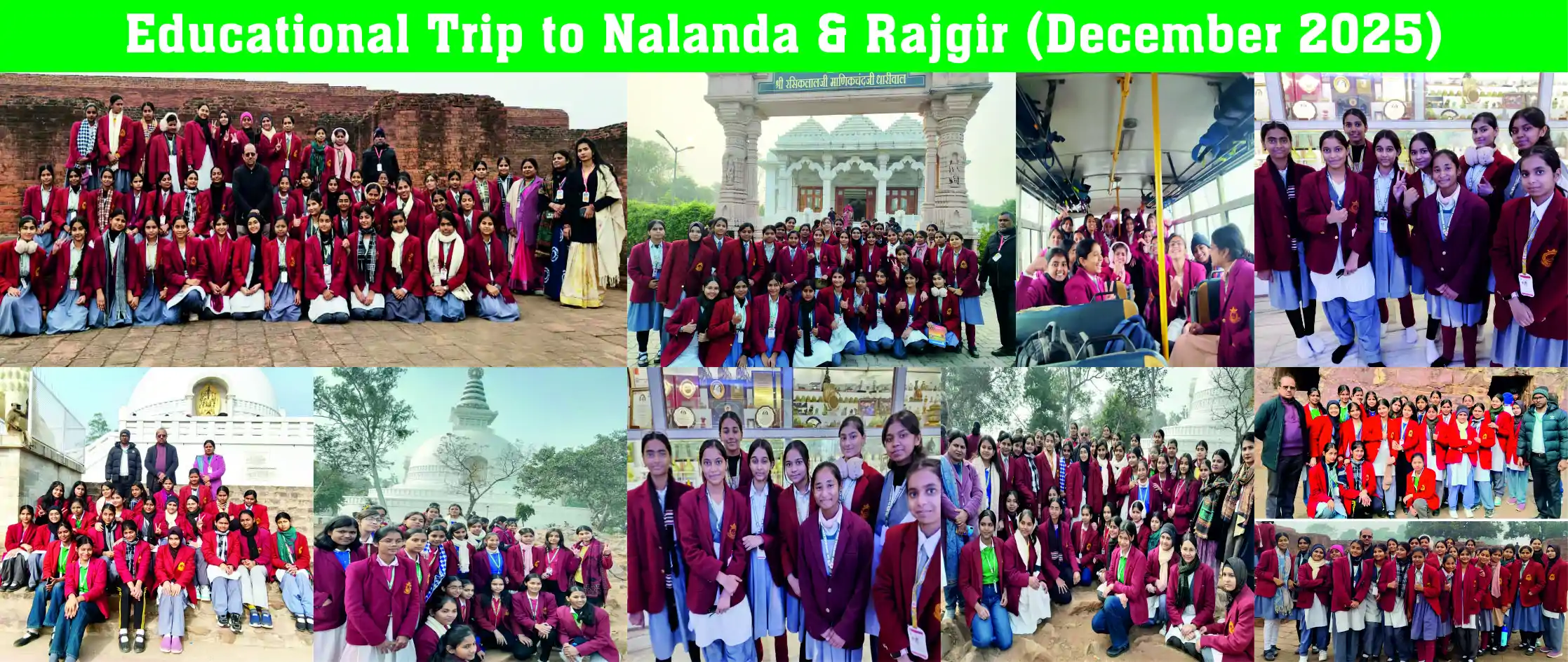 Educational Trip to Nalanda & Rajgir (December 2025)